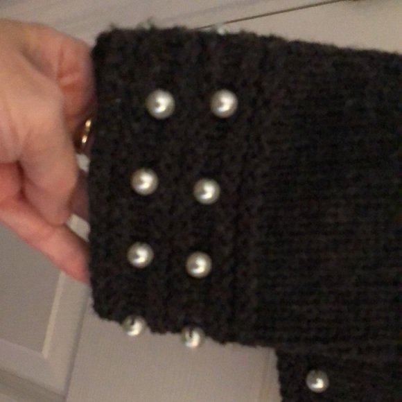 Plus size 1X Jones of New York beaded sweater - Picture 3 of 3